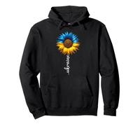 Ukraine Flag Sunflower Vintage Ukrainian Support Ukraine Pullover Hoodie
