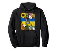 Ukraine Flag Ukrainian Roots Proud Ukrainian Heritage Pullover Hoodie