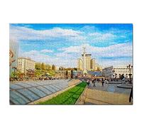 Ukraine Jigsaw Puzzle 200 Piece Independence Square Kiev Ukraine Puzzle Game Artwork Travel Souvenir 35x25CM