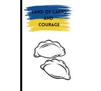 Ukraine Land of Carbs and Courage: Funny Ukraine journal Ukraine pride gift Pierogi journal