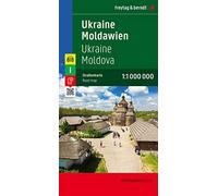 Ukraine - Moldavia Road Map: Wegenkaart 1:1 000 000: Wegenkaart Schaal 1 : 1.000.000 (F&B Wegenkaarten)