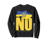 Ukraine Shirt Ukrainian Flag Tryzub No To War Sweatshirt