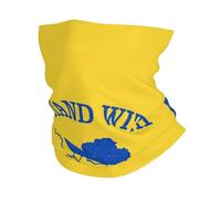 Ukraine Suppor Print Windproof Neck Gaiter, Warmer Scarf Breathable Half-Face Mask Ski Mask Unisex For Outdoor