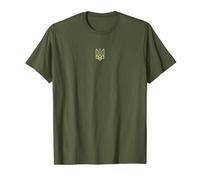 Ukraine Symbol Middle Ukrainian Army Military Emblem Flag T-Shirt