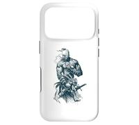 Ukrainian Cossack Warrior Holding Sword Fighting for Ukraine Case for iPhone 17 Pro