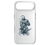 Ukrainian Cossack Warrior Holding Sword Fighting for Ukraine Case for iPhone Air