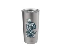 Ukrainian Cossack Warrior Holding Sword Fighting for Ukraine Stainless Steel Insulated Tumbler