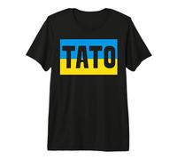 Ukrainian Dad Tato Ukraine Dad Premium T-Shirt