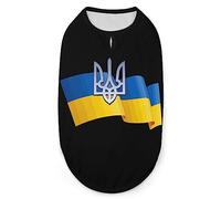 Ukrainian Flag Dog Shirts Summer Pet T-Shirts Soft Sleeveless Tank Top Pet Clothes for Small Puppy and Cats