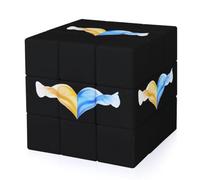 Ukrainian Flag Heart 3-D Puzzles Magic Twist Cube