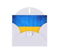 Ukrainian flag Pearl Paper Holiday Greeting Cards - Thank-You Party Invitation Cards for Festive Celebrations