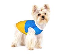 Ukrainian Flag Print Dog Shirt,Dog Shirt Vest for Small Breeds Like Chihuahuas,Yorkies, and Puppies