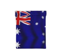 Ukrainian Flag Print Leather Coin Purse, Small Change Pouch Wallet,Squeeze Coin Purse Pouch For Men Women, Australian Flag, One Size, Fashion
