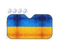 Ukrainian Flag Printing Summer Car Windshield Sun Shade,Foldable Windshield Window Shades,Car Interior Accessories