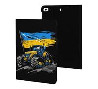 Ukrainian Flag Tractor Tablet Case Slim Stand Protective Case Cover Tablet Cover Tablet Sleeve