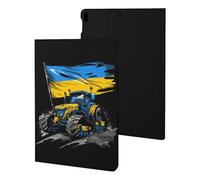 Ukrainian Flag Tractor Tablet Case Slim Stand Protective Case Cover Tablet Cover Tablet Sleeve