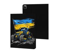 Ukrainian Flag Tractor Tablet Case Slim Stand Protective Case Cover Tablet Cover Tablet Sleeve