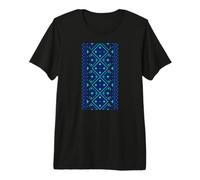 Ukrainian Folk Ethnic Pattern Ornament - Thread Embroidery Premium T-Shirt