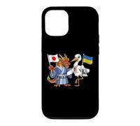 Ukrainian Japanese Roots Ukraine Japan Flag Case for iPhone 12/12 Pro