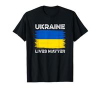 Ukrainian Lives Matter Free Ukraine Peace Freedom Solidarity T-Shirt
