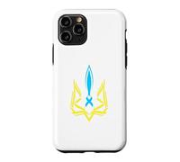 Ukrainian National Emblem Yellow Blue Colors - Ukraine Case for iPhone 11 Pro