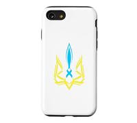 Ukrainian National Emblem Yellow Blue Colors - Ukraine Case for iPhone SE (2020) / 7/8