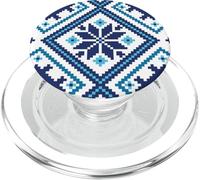 Ukrainian National Shirt Knitting Pattern PopSockets PopGrip for MagSafe