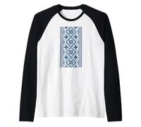 Ukrainian National Shirt Knitting Pattern Raglan Baseball Tee