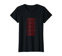 Ukrainian National Shirt Knitting Pattern Value Graphic T-Shirt, Women, Black, M