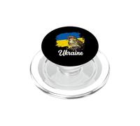 Ukrainian Nightingale Bird Song Flag Support PopSockets PopGrip for MagSafe