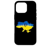Ukrainian Pride Tryzub Ukraine Map Vintage Retro Flag Art Case for iPhone 16 Pro
