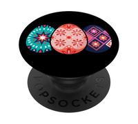 Ukrainian Pysanky Easter Eggs Proud Folk Art PopSockets Adhesive PopGrip
