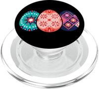 Ukrainian Pysanky Easter Eggs Proud Folk Art PopSockets PopGrip for MagSafe