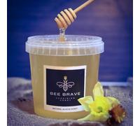 Ukrainian Raw Acacia Flower Honey Pot | Pure & Unpasteurised | Diabetic Friendly Foods | Runny & Clear | Low Allergy | BEE BRAVE (1 L / 1.5 Kg)