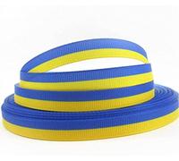 Ukrainian Ribbon, 0.35/1'' Wide Single Face Satin Ribbon, Blue & Yellow Ribbons Perfect for Support Ukraine, 5 Yds Fabric Crafts, Wedding Decor, Bow Making, Sewing, Gift Package, Mixed Color A