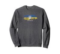 Ukrainian Shirt Tryzub Ukraine Flag Military Trident Sweatshirt