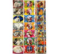 Ukrainisches Kunsthandwerk Easter Egg Shrink Wrap Set Saints Enough for 21 Easter Eggs