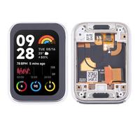 Ukryzj for Xiaomi Mi Band 8 Pro LCD Screen Digitizer Full Assembly with Frame (Silver)