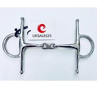 UKSALES25 French Link Full Ch ulmer Snaffle (Horse Bits) (6.5'')