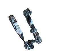 ukscooters SPOTLIGHT TWISTED MOUNTING BRACKETS CRASHBARS PAIR GOOD FOR LAMBRETTA VESPA