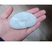 UKTMALL Personalized Small Nature Stone: A Timeless Memorial for Special Moments, Memorial Garden Stones, (Pack of 5)
