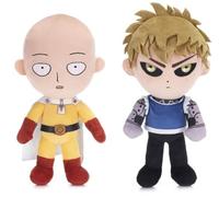 UKToyworld 12 Inch One Punch Man Saitama Genos Soft Plush Toys (SET OF 2)