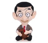 UKToyworld Mr Bean holding Teddy Soft Toy Mr Bean. 12 inch Plush Toys