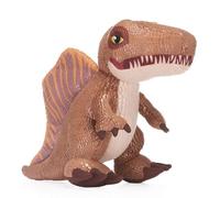 UKToyworld Spinosaurus Dinosaur Jurassic Rebirth Soft Toy 30cm Brown Dino Plush
