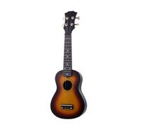 Ukulele 21-inch Beginner's Entry-level Basswood Sound-improving Four-string Ukulele(Color:Gradient color)