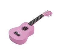 Ukulele 21 Inch Colored Acoustic Soprano Ukulele for Concert (Color : Pink, Size : 21 Inch)