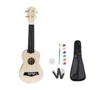 Ukulele A Stringed Instrument DIY Ukulele Kits For Beginners And Adults Fully Assembled Or Partially Wooden Instruments(Type 12)