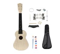Ukulele A Stringed Instrument DIY Ukulele Kits For Beginners And Adults Fully Assembled Or Partially Wooden Instruments(Type 16)