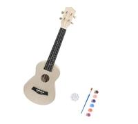 Ukulele A Stringed Instrument DIY Ukulele Kits Fully Assembled Or Partially Wooden Instruments For Playing Or Practicing(Type 21)