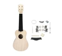 Ukulele A Stringed Instrument DIY Ukulele Kits Fully Assembled Or Partially Wooden Instruments For Playing Or Practicing(Type 1)